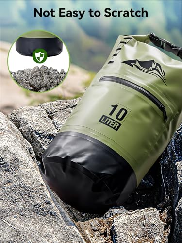 HEETA Dry Bag with Zippered Pocket