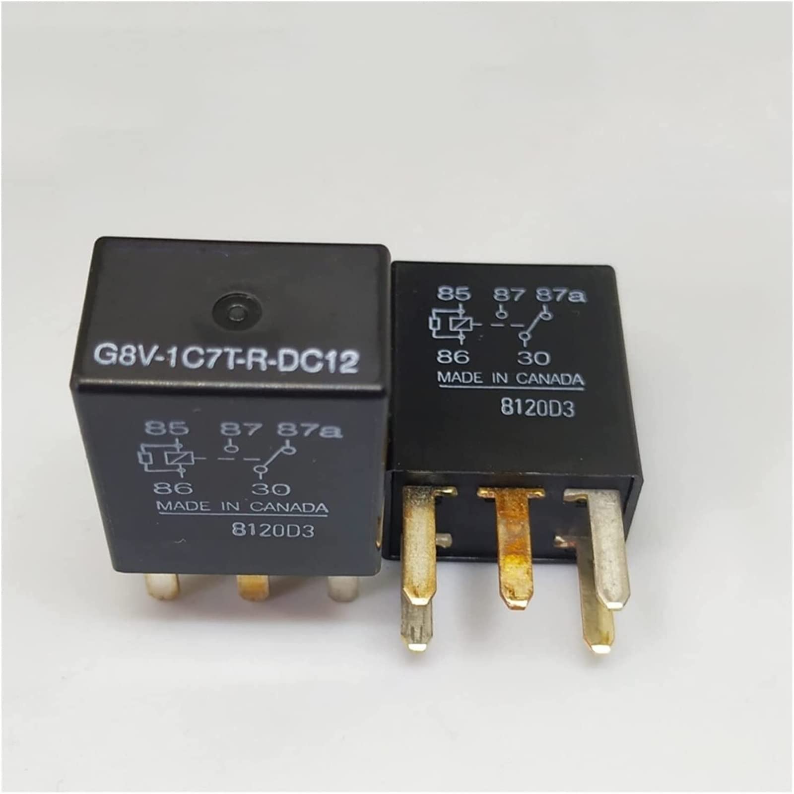 LKPEHTAGN Relay 5PCS/LOT Automobile Motorboat G8V-1C7T-R-DC12 G8V 1C7T R DC12 G8V-1C7T-R 12VDC 5PIN General 21911C