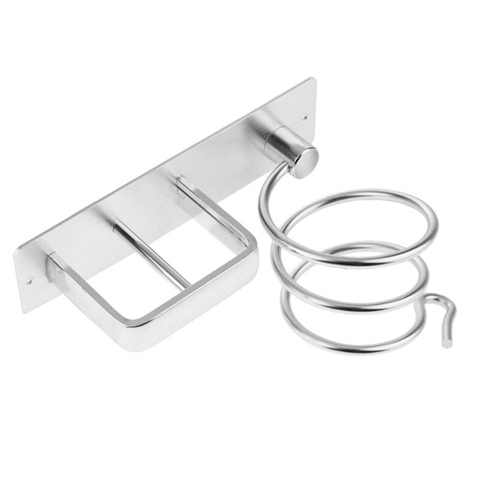 WLRDPUPJE Hair Dryer Holder Bathroom No-punch Creative Storage Rack Hair Dryer Shelf For Bathroom Barber Shops