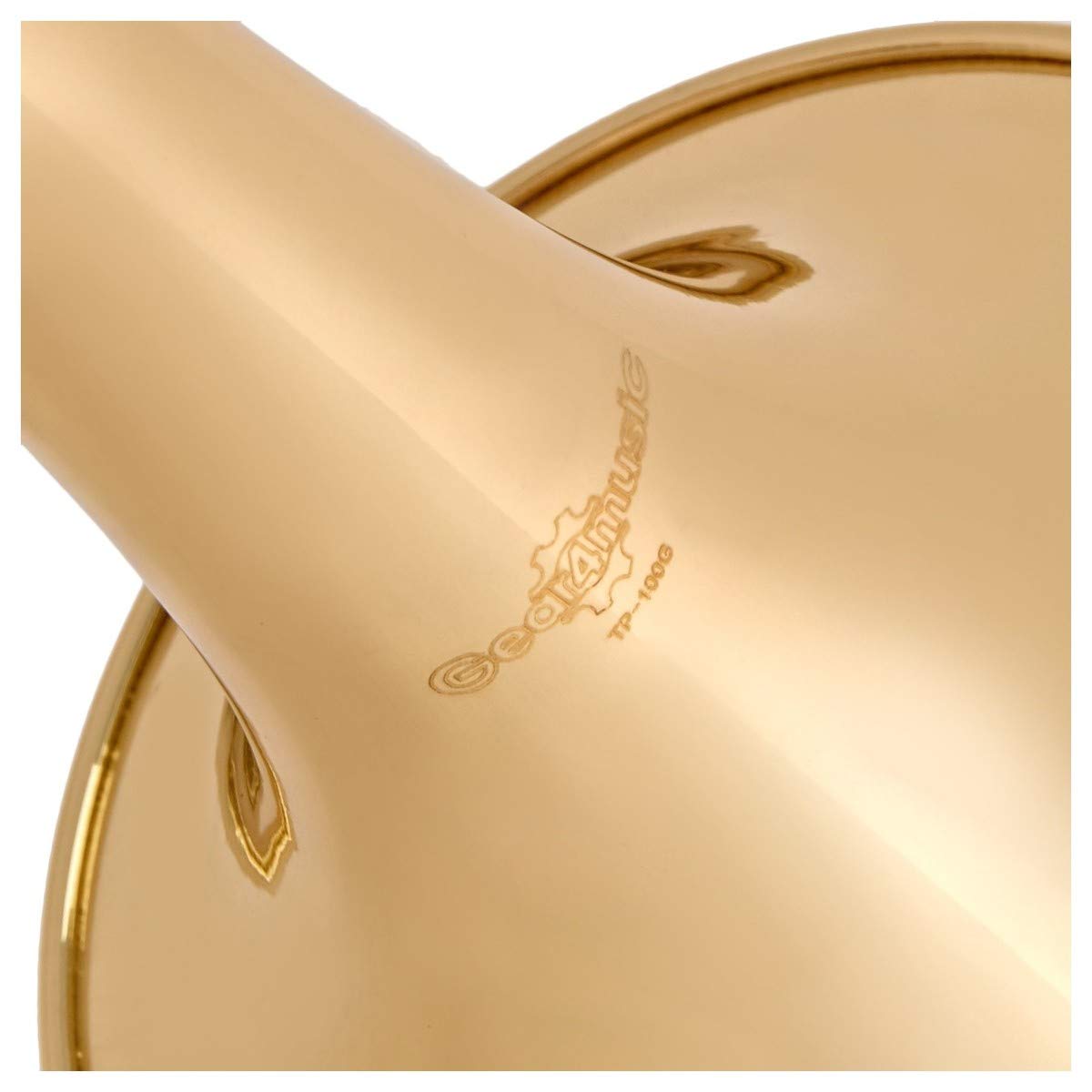 Student Trompete von Gear4music, Gold | Traditioneller Korpus aus gelbem Messing, Edelstahlventile für Langlebigkeit, vernickeltes Mundstück, Koffer inklusive