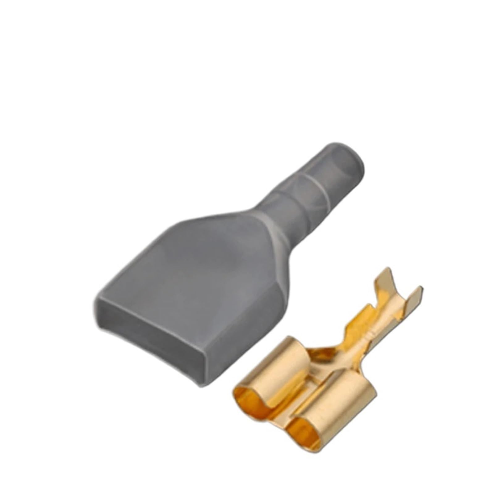 20/50/100/200/500 Stücke Runde Verzinnte Kupfer Crimp Goldene Terminal Männlich Weiblich Verdrahtung Stecker Buchse DJ211-4A DJ222-4A(Oranje,500 sets)