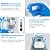 FOTING 1.6HP Shallow Well Pump with Pressure Tank, 1700GPH Automatic Irrigation Water Booster Jet Pump, Water Pumps Booster System 180FT for Home Garden Lawn Farm, Blue