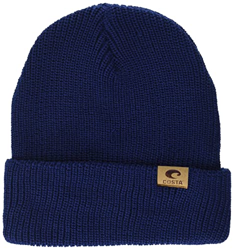 Bonnet Costa Del Mar mixte noir en maille confortable pour l'hiver
