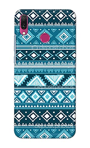 Image of PRINTFIDAA Coloured Tribal Pattern Hard Back Cover for Huawei Y6 (2019) / Huawei Y6 Prime (2019) Back Cover -(P6) KAT1008