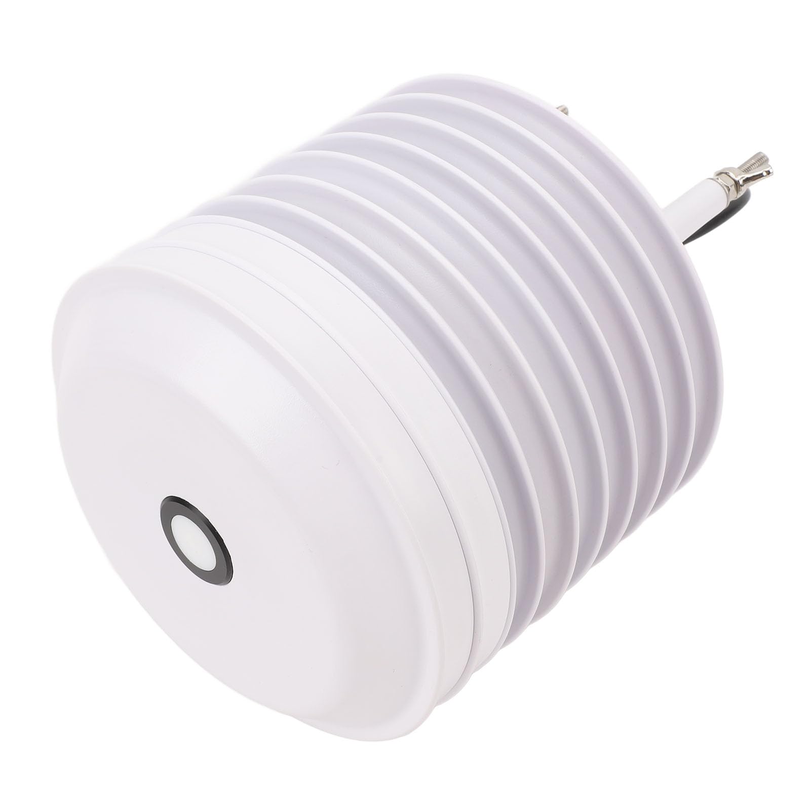 Czujnik pogody Louver Box 4 w 1, urządzenie do monitorowania otoczenia na świeżym powietrzu, natężenie światła, CO2, pomiar temperatury i wilgotności, ze stabilnym ABS (YGC-BYX-M-KV-A2)