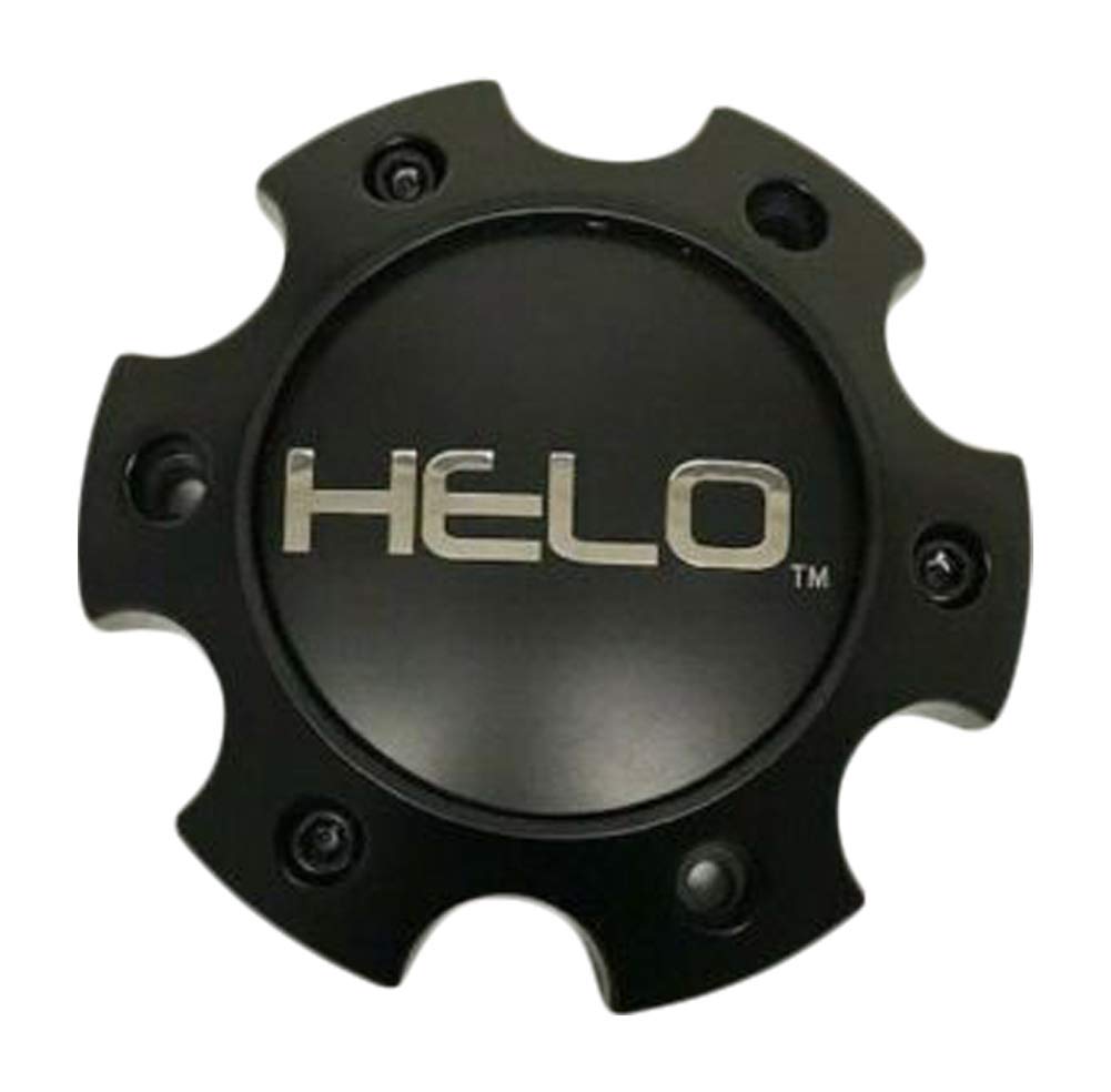 Single HELO Center Cap – Gloss Black – Fits 1079L145-H42