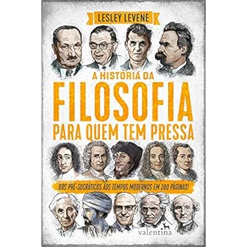 Capa do livro A HISTÓRIA DA FILOSOFIA PARA QUEM TEM PRESSA