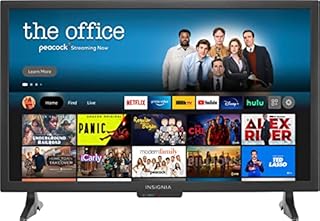 INSIGNIA All-New 24-inch Class F20 Series Smart HD 720p Fire TV (NS-24F201NA23, 2022 Model)