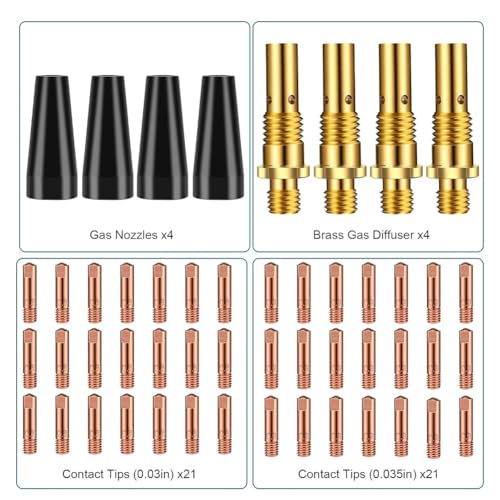 Embouts de buse et diffuseurs KP1939-1 pour réparer et assembler les pièces en acier