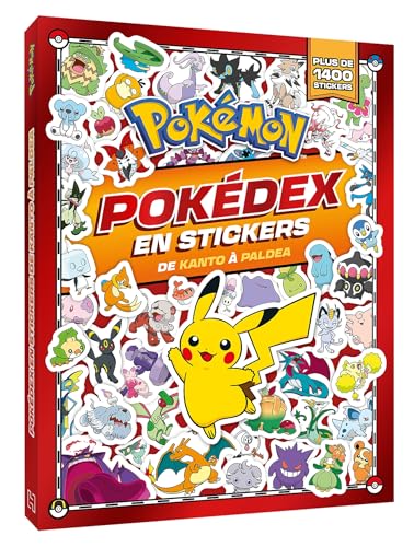 Pokémon - Pokédex en stickers de Kanto à Paldea