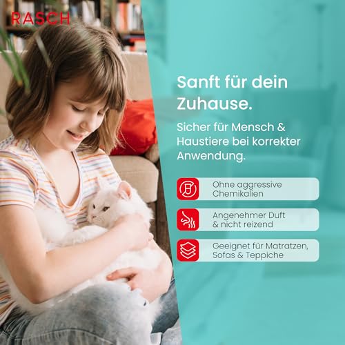 RASCH HOME DEFENDER® Ungezieferspray [500ML] - Ungeziefer Spray für die Wohnung - Ungezieferabwehrspray - Insektenspray - Insektenschutzspray - Insekten & Ungezieferraumspray