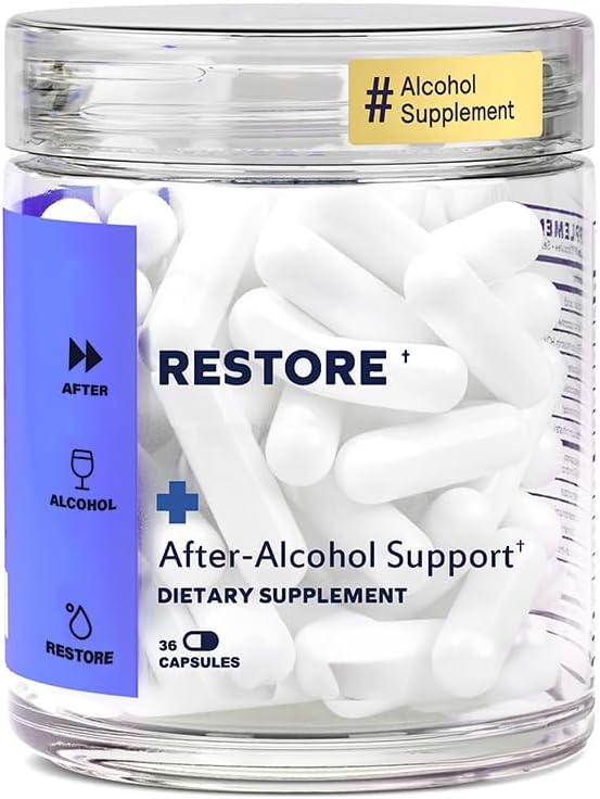 Supplement with Milk Thistle, L-Cysteine, DHM | 12 Doses
