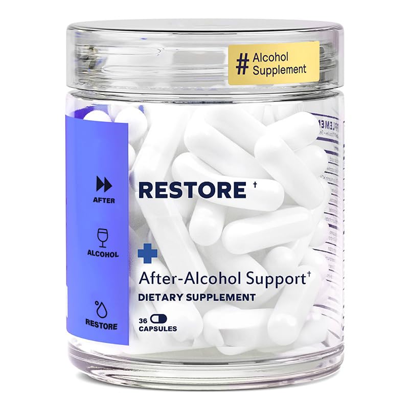 Supplement with Milk Thistle, L-Cysteine, DHM | 12 Doses