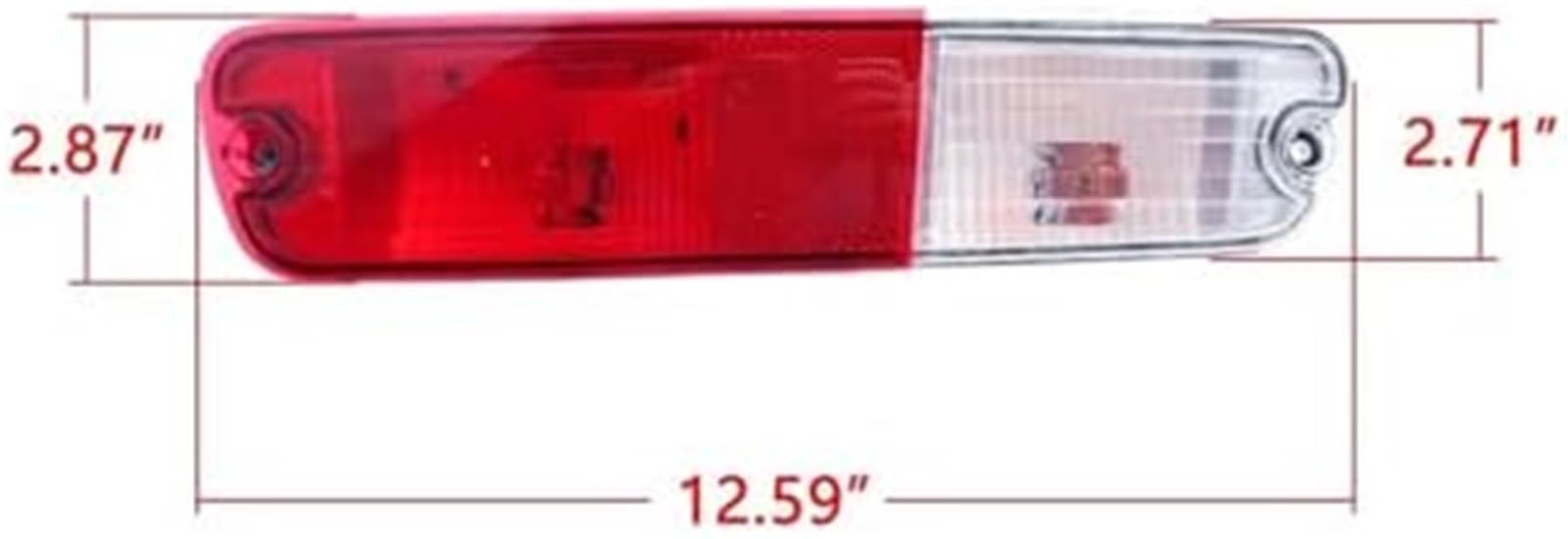 Światła tylne, reflektor tylnego zderzaka, lampa;R