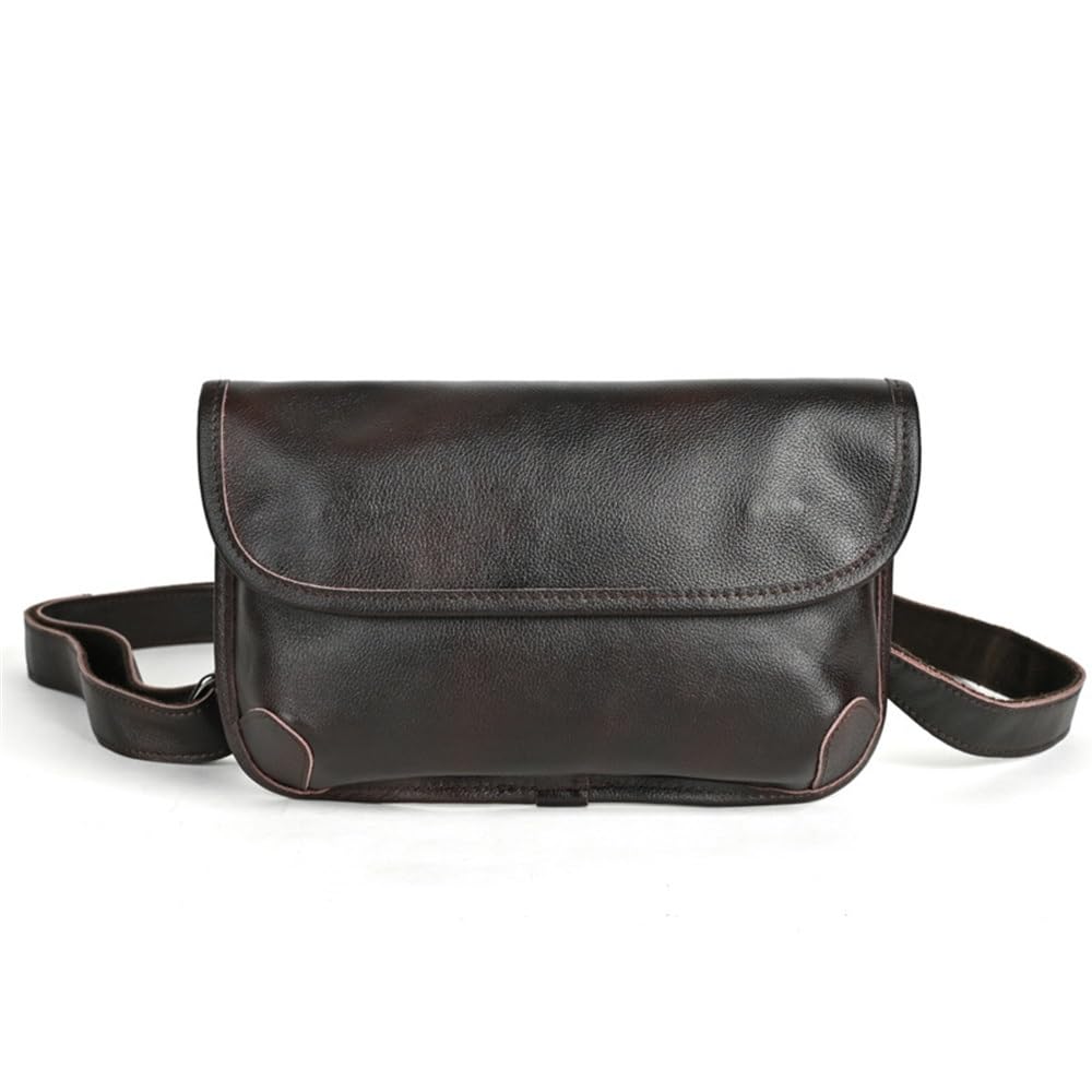 Bolso bandolera de cuero para hombre vintage con acabados artesanales de alta calidad 5