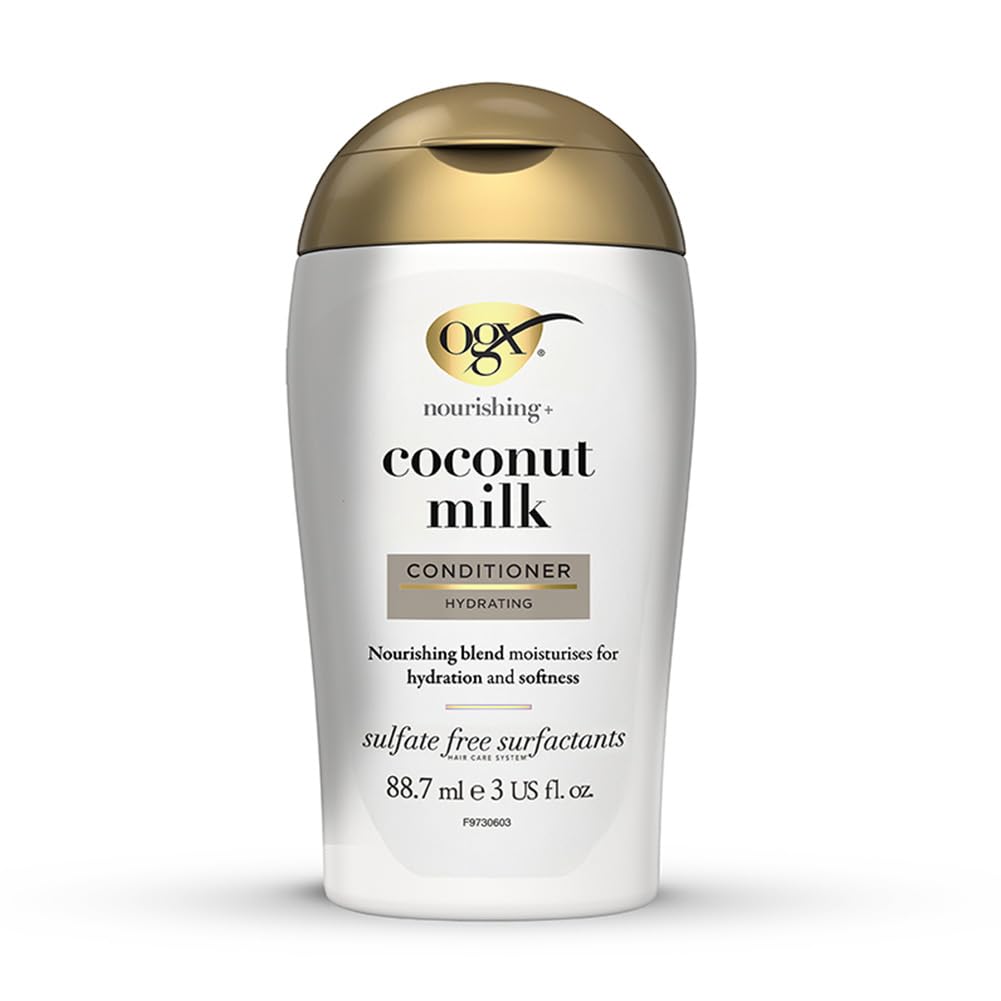 OGX Nourishing + Coconut Milk Conditioner For Frizzy Hair 88.7 Ml, 1 Count-picture-19