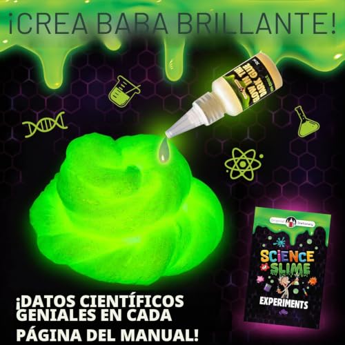 Kit de slime interactivo con oobleck para experimentos cientificos de ninas 5