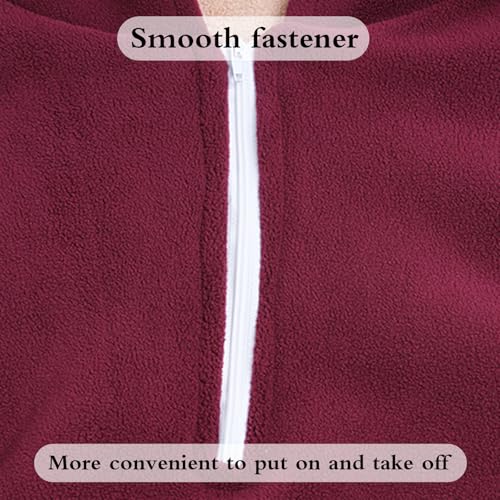 Couverture chaude pour fauteuil roulant avec fermeture éclair hiver