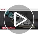 Tefal Ultimate Pure Steam Iron, 240 g/min Steam Boost, 55 g/min Continuous Steam, 350 ml Water Tank, 3000W Power, Non-Stick Durilium Soleplate, Anti Scale, Anti-drip, Purple & Black, FV9830 - Image 8