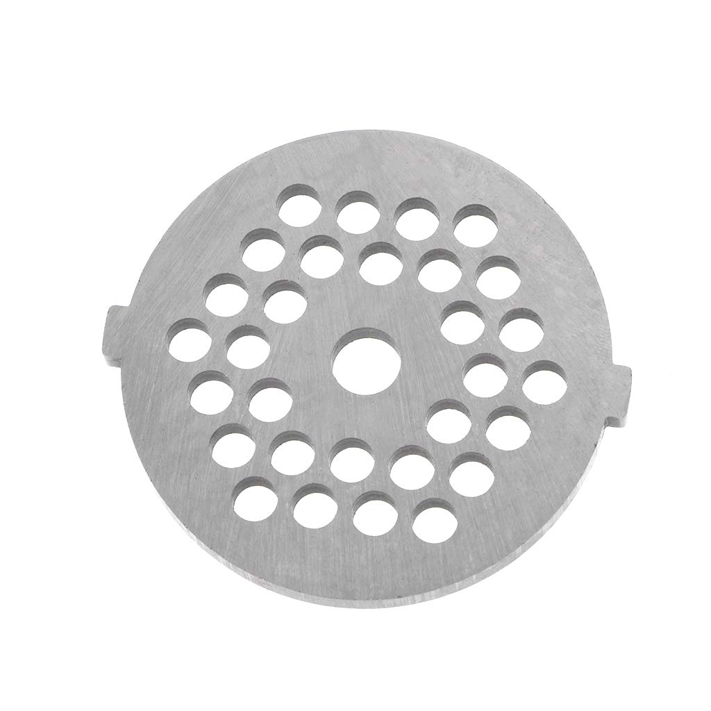 kobeIeen Stainless Steel Meat Grinder Plate Discs/Grinding for Stand Mixer and Meat Grinder Attachment for
