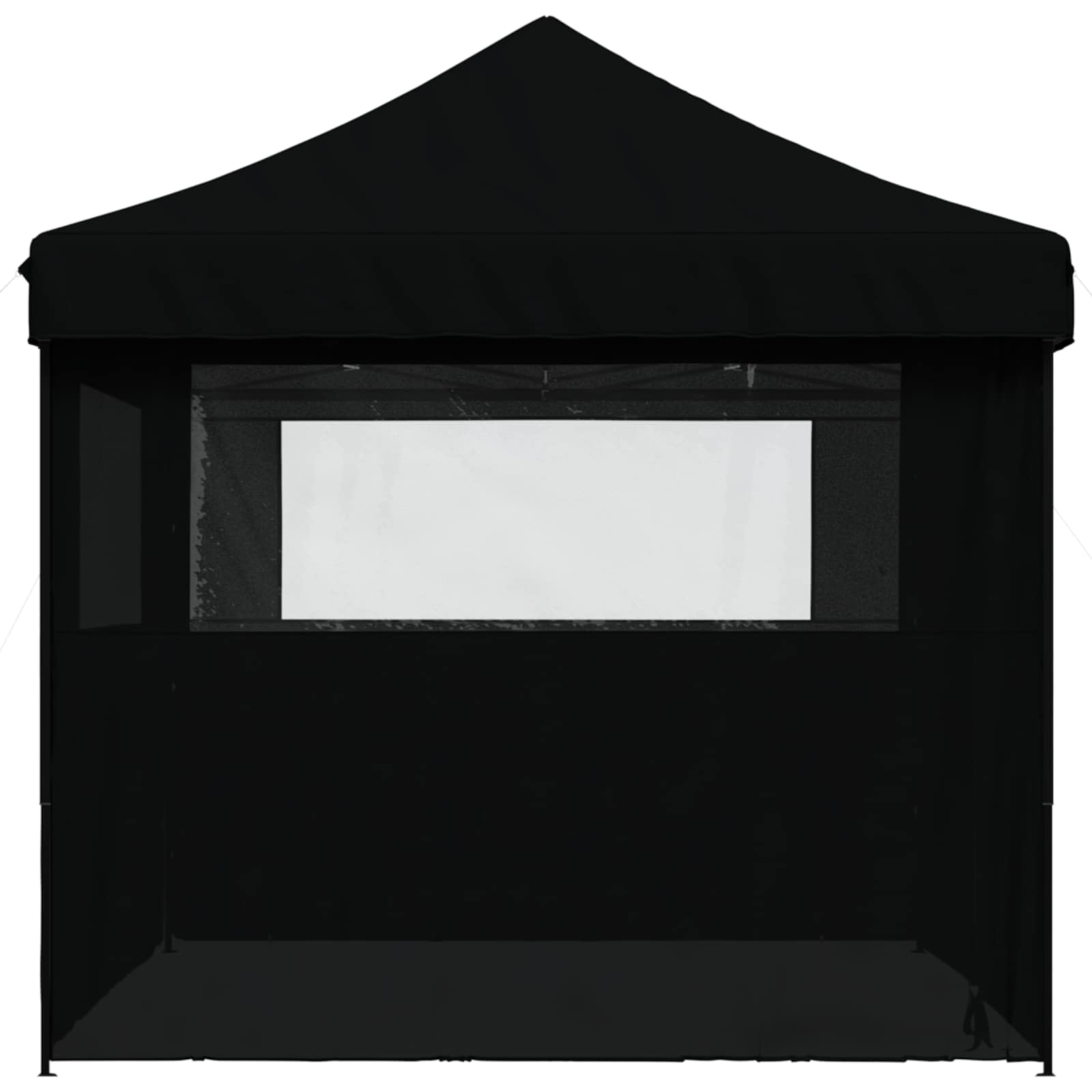 Namiot imprezowy, czarny, 279 x 410 x 315 cm, tkanina Oxford