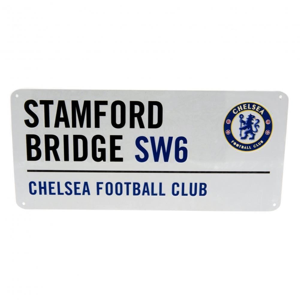 Chelsea Fc. 'Stamford Bridge' Metal Street Sign