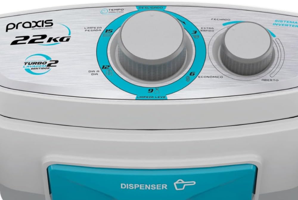 Praxis Máquina de Lavar 22kg: Testado por 7 dias em uso doméstico