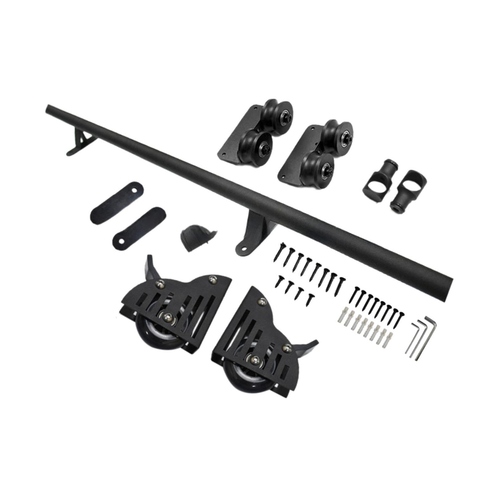 Rolling Library Ladder Hardware Kit High Performance Top Roller|Ladders|Home & Garden-image-7