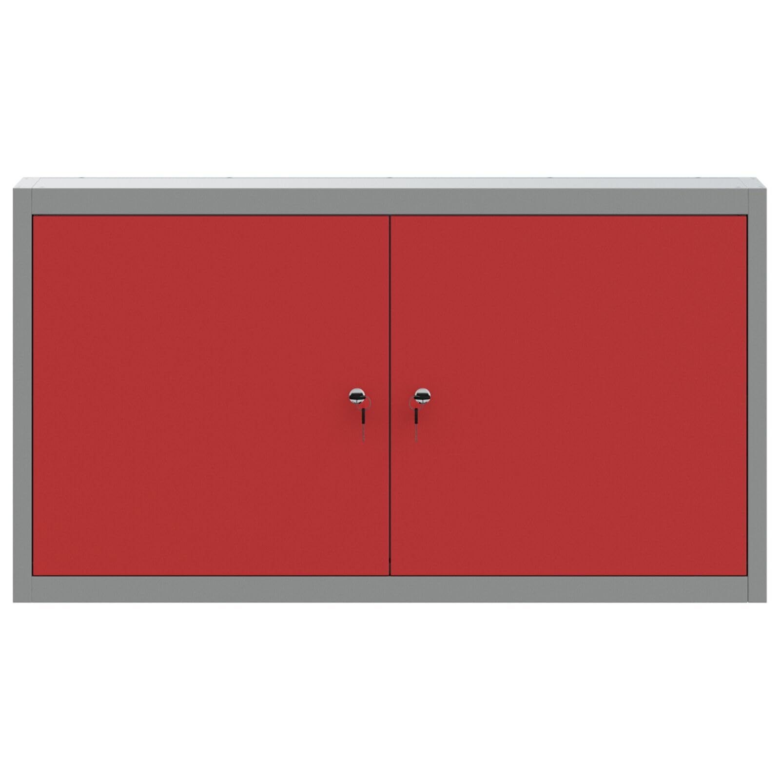 Generic Narzędzia do Szafki na Dole, Duże Przechowywanie, Stylowy Design, Trwały materiał do Warsztatów, Pomieszczenia Rzemieślnicze, Balkony, z Szarym Stalowym Materiałem, 39,4 X 7,9 X