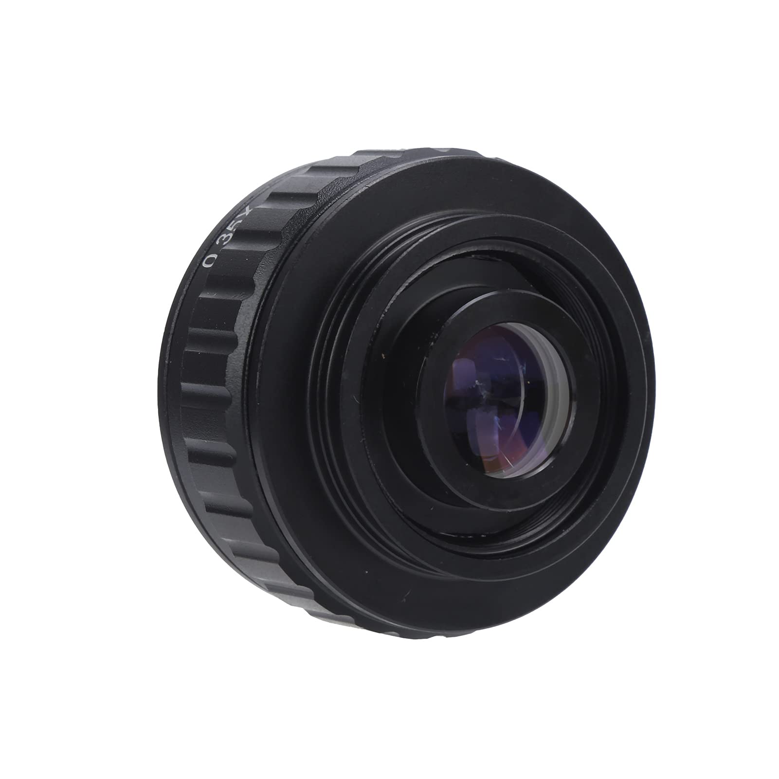 plplaaoo Rurka adaptera obiektywu z mocowaniem C Wysokiej jakości trwałe akcesorium do mikroskopu 38 mm do trójokularowego mikroskopu stereoskopowego i aluminiowego szkła optyczneg