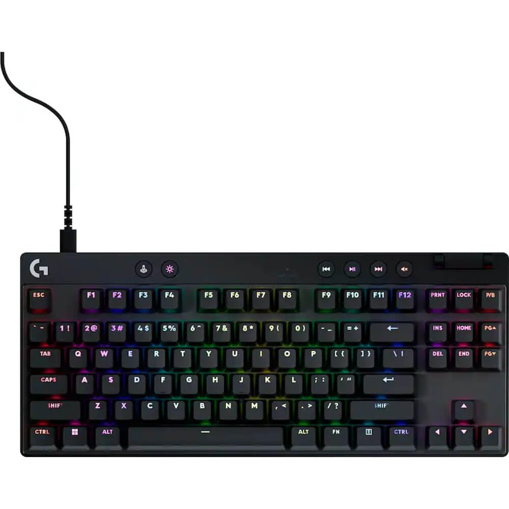 Teclado Gamer Com Fio Logitech G PRO X TKL RAPID com layout US