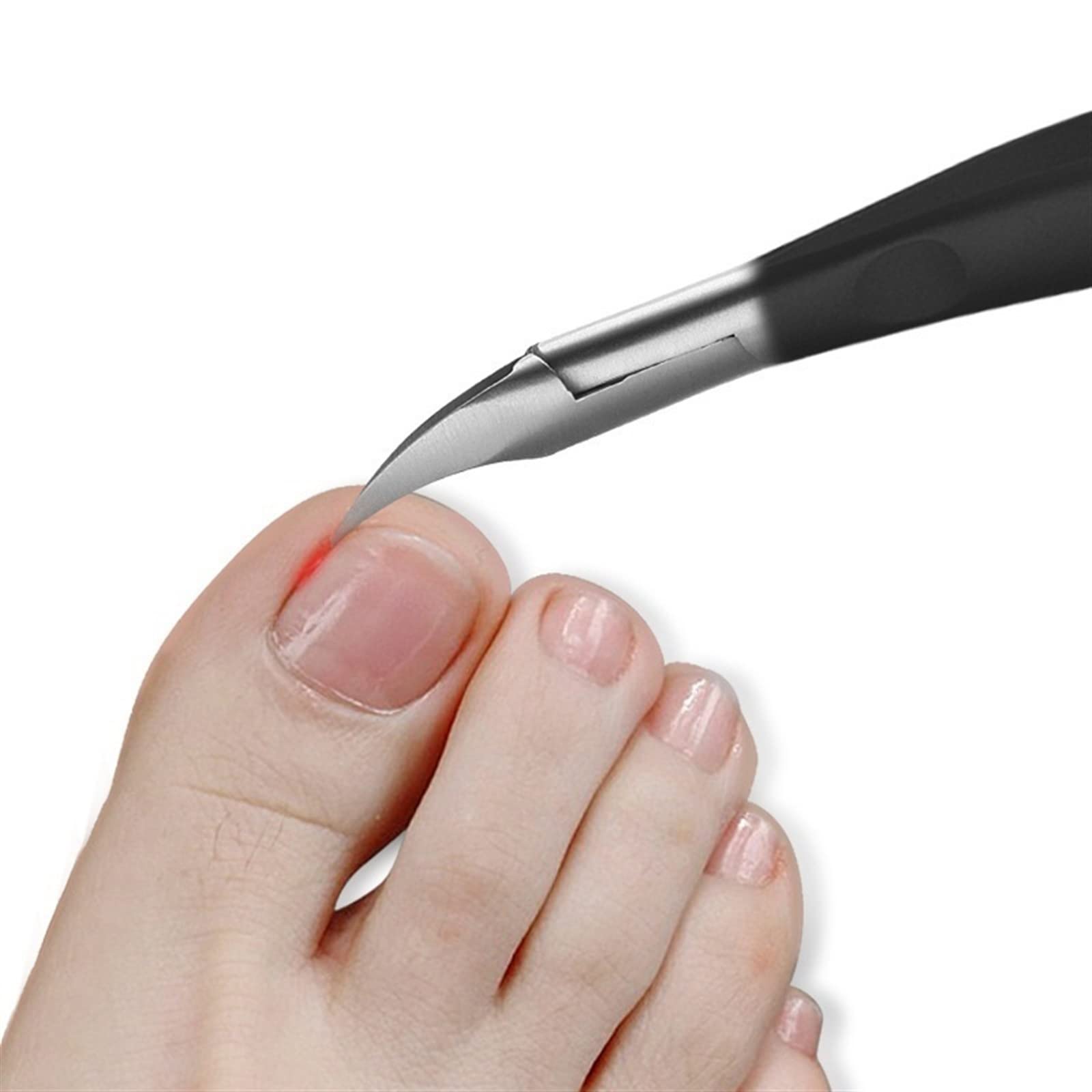 Cortaúñas de acero inoxidable, cortaúñas, cortaúñas, pedicura, profesional, herramientas para pies y pies