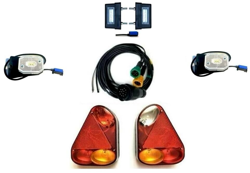 Lampade Veicoli Commerciali 2 Luci Di Posizione LED Sospensione 12-24V - 3 Colori (Bianco, Rosso, Arancione) Per Camion, Roulotte, Rimorchi Luci LED Bianco Rosso Arancione - Foto 6