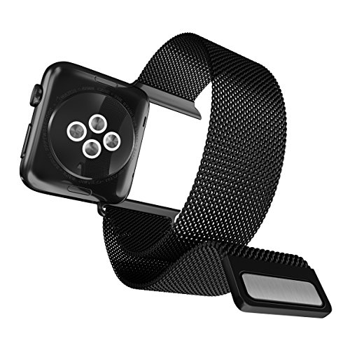 Pulseira para Apple Watch Milanese Original 38mm Aço Inoxdável Fecho Magnético X-Doria Mesh Band Ser