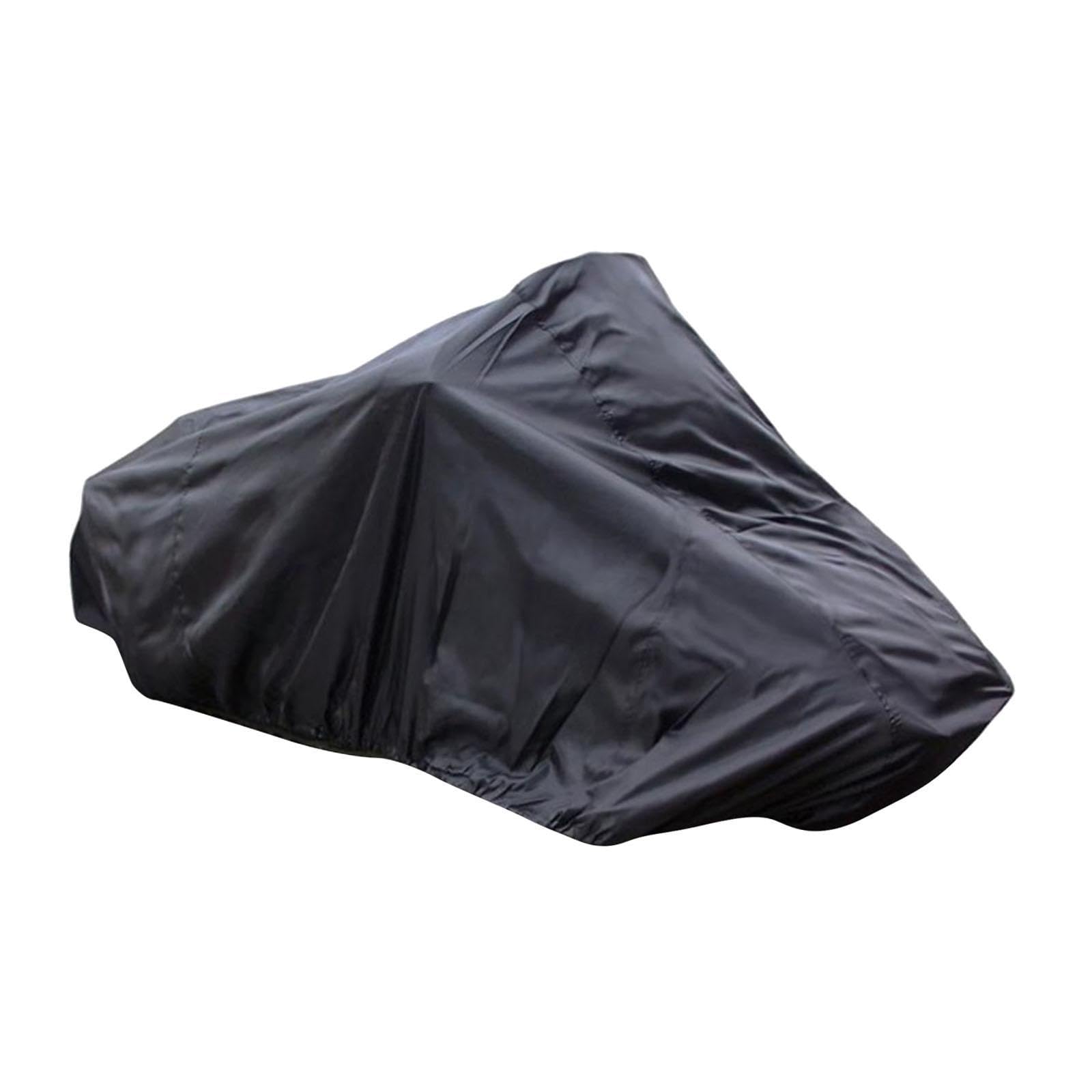 DYNWAVE Snowmobile Cover Snow Sled Shield Sun Protection Protector Sledding Professional Universal Snowmobile Cover, Black