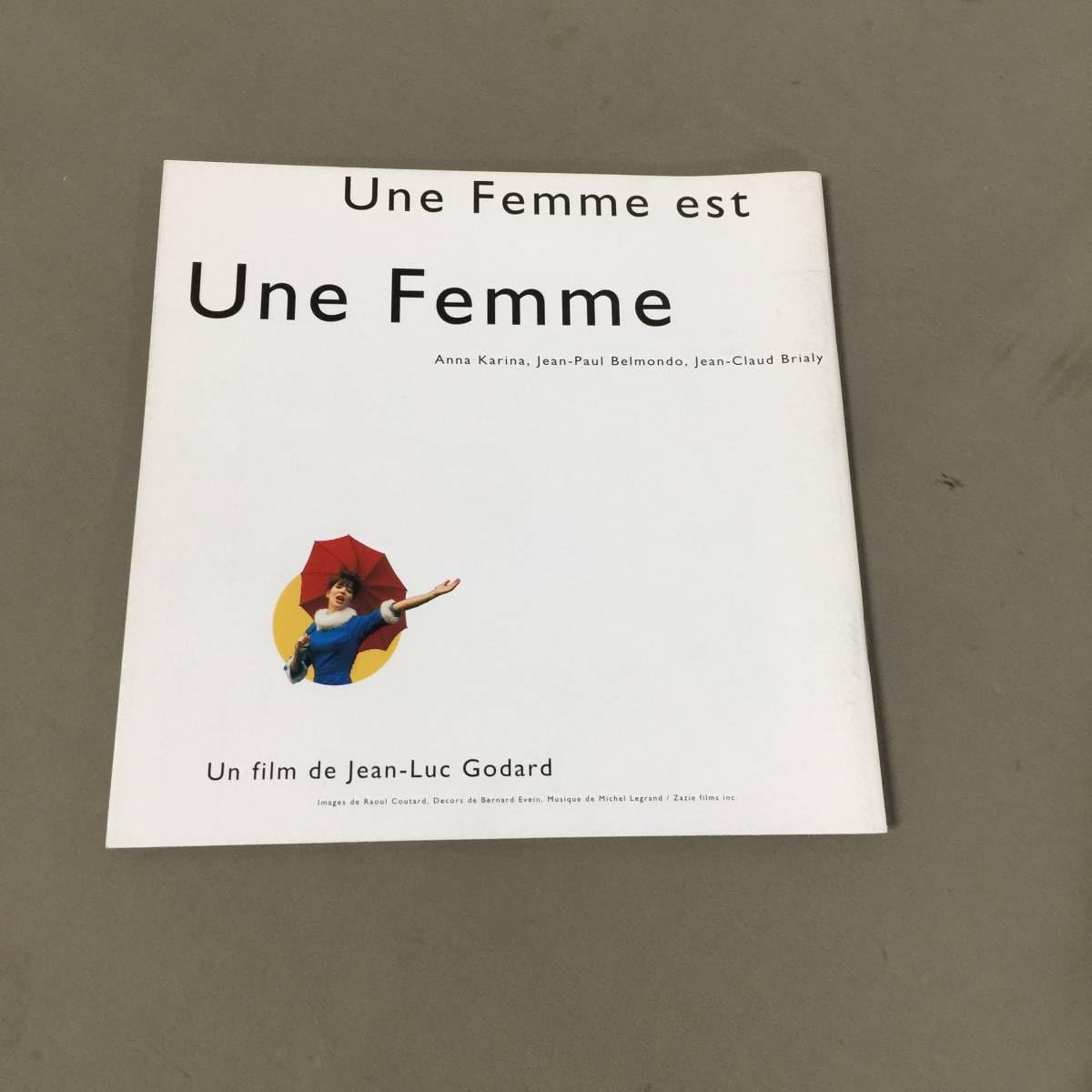 Amazon.co.jp: 映画 パンフレット Une Femme est Une Femme 女は女で