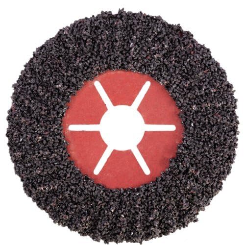 Lukas Erzett Lot de 25 disques à ébarber semi-flexibles SHF Ø 115 mm Carbure de silicium Grain 16 | pour meuleuse d'angle - 19 x 14 x 14 cm