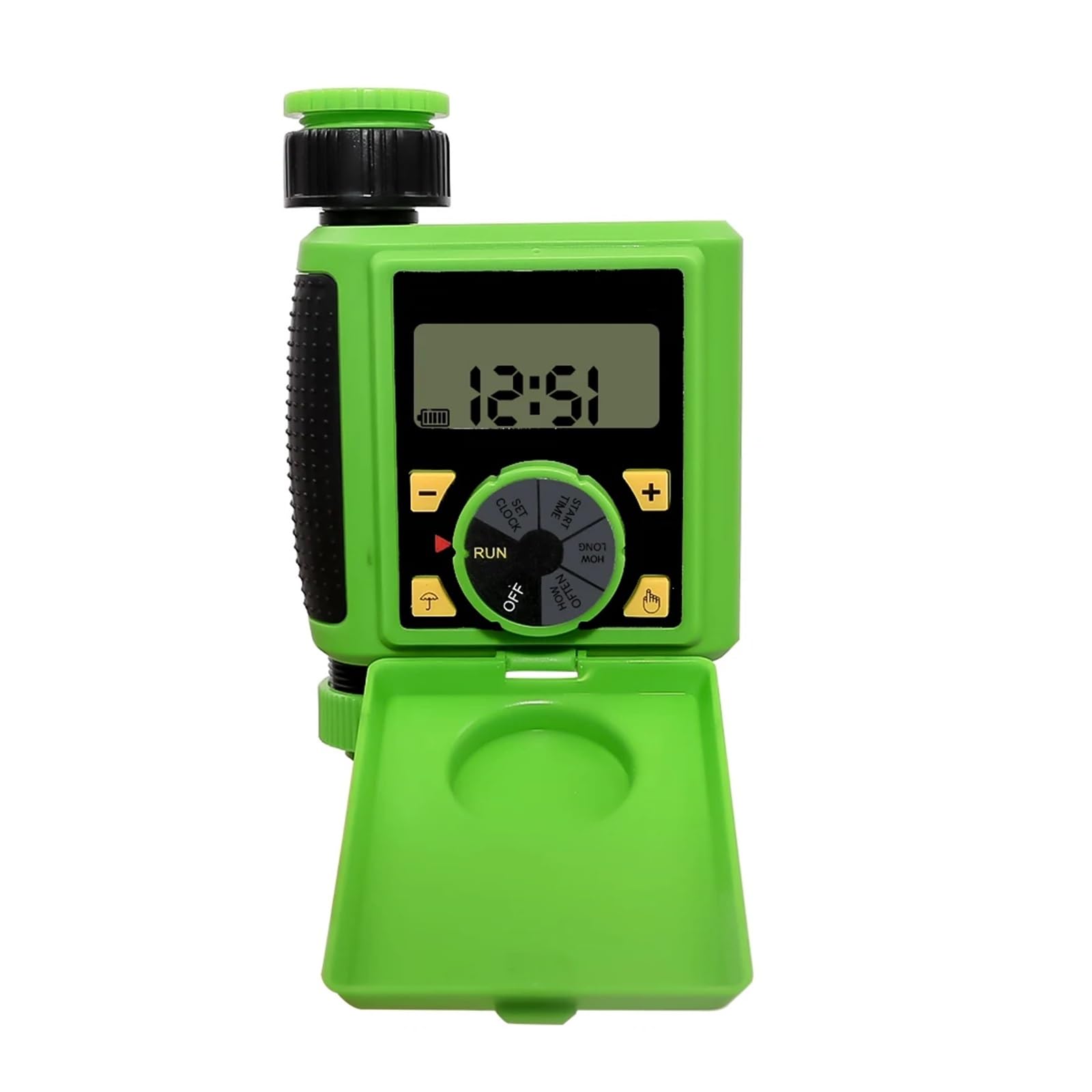 Regolatore Elettronico Automatico Della Valvola a Solenoide Del Sistema Di Irrigazione Dell'Irrigazione Dello Schermo Lcd con Ritardo Della Pioggia e Funzione Manuale (Colore: 26301 11, Dimensioni: U