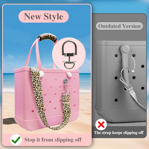 Strap Wrap Adjustable Crossbody Strap with Neoprene Handle Protector - Compatible with All Bogg Totes2