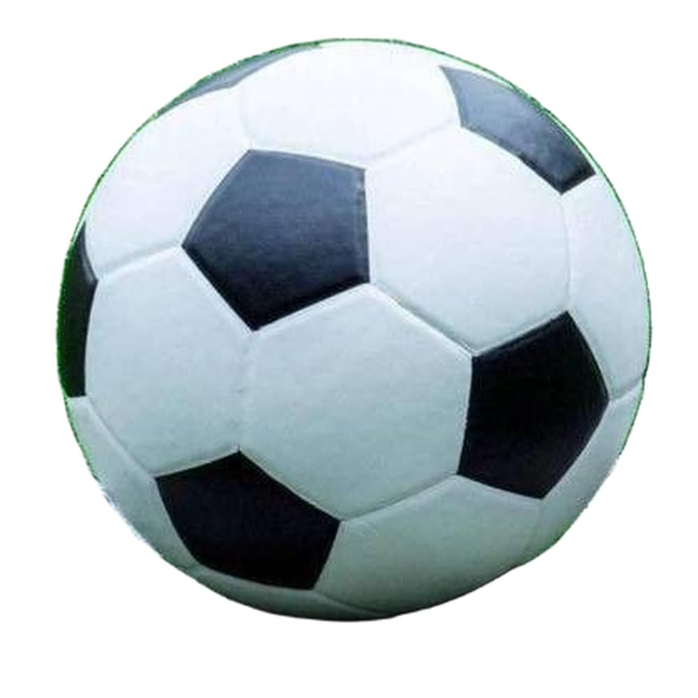 Football Size-5 with Air Pump - Size: 5 (Pack of 1, White, Black) Football - Size: 5 (Standard, Pack of 1, Black, White)-image-20