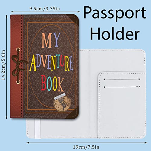 Passport Holder/Cover My Adventure Book | Luggage Tag My Adventure Bag2