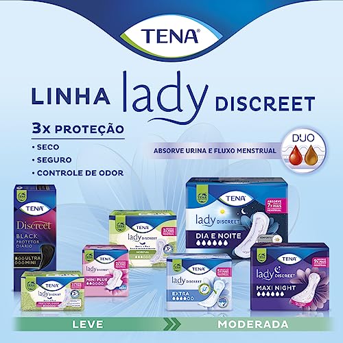Absorvente Para Incontinência Urinária Tena Lady Discreet Extra 8 Unidades