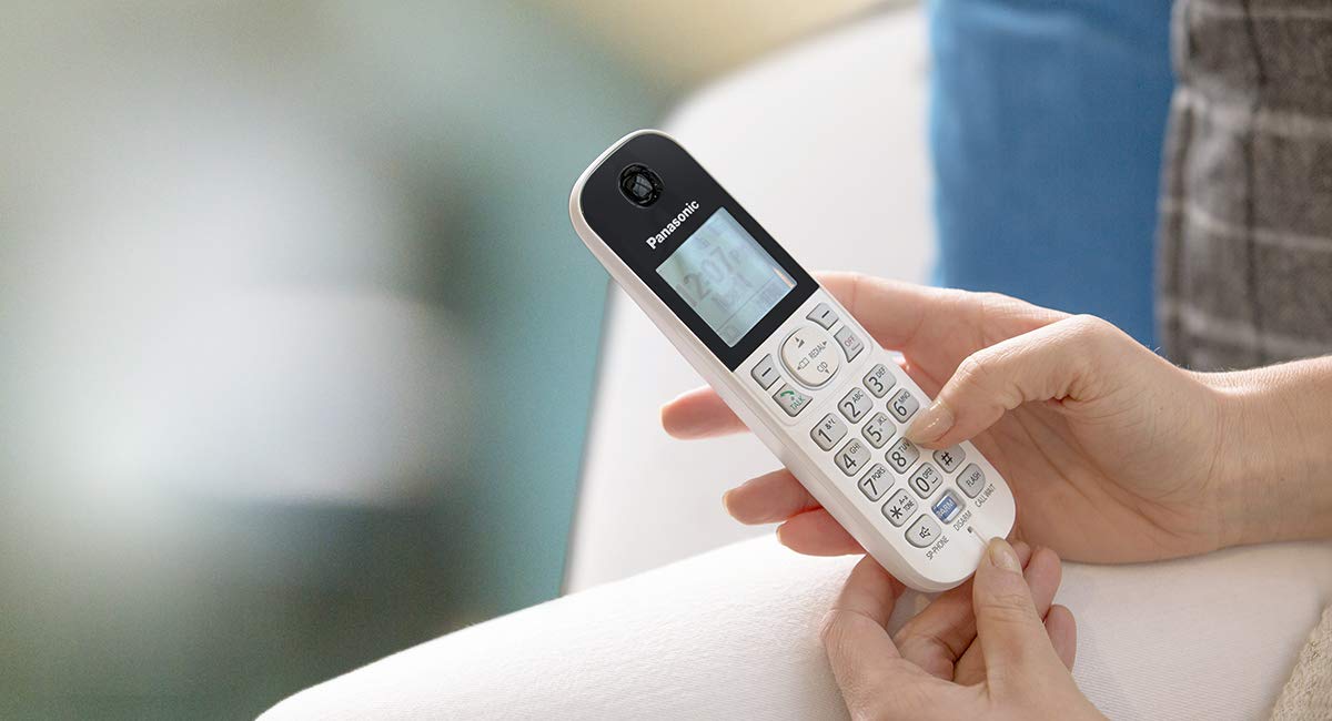 Panasonic Combiné téléphonique DECT Blanc