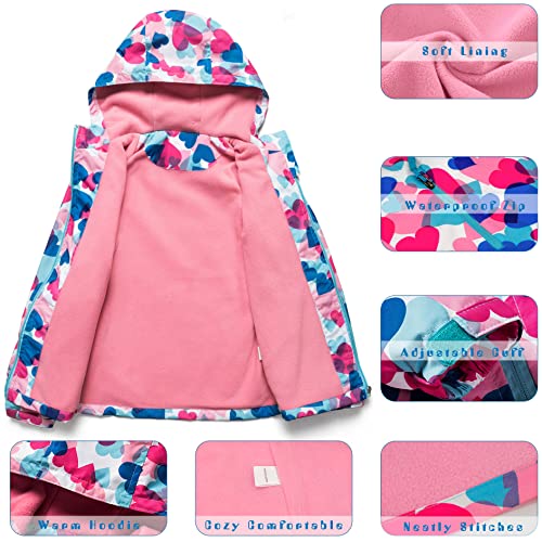 Sport Specific Clothing Hooded Girls Windproof Jacket Hiking Outdoor Recreation Coats Zip Up Kids Trench Outerwear3