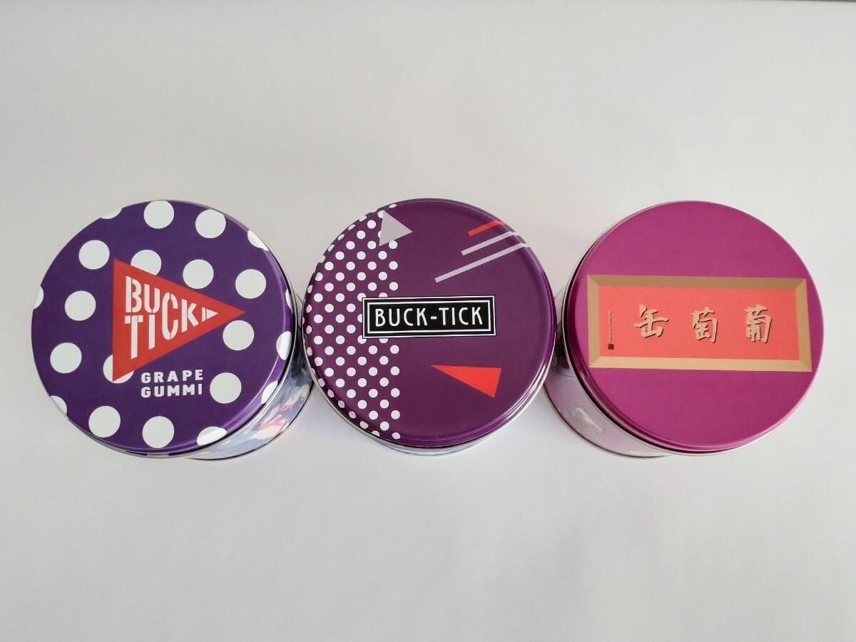 Amazon.co.jp: BUCK-TICK グミ缶 3種類 公式ツアーグッズ バクチク 