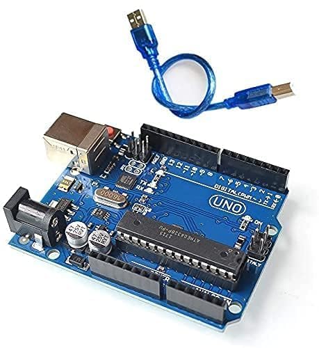See full amazon price history chart for Nirman Labs UNO R3 Development Board with 1 Feet USB Cable-Blue and Black Nirman Labs UNO R3 Development Board with 1 Feet USB Cable-Blue and Black (B0CV5XFD91) Amazon Price History, Amazon Price Tracker