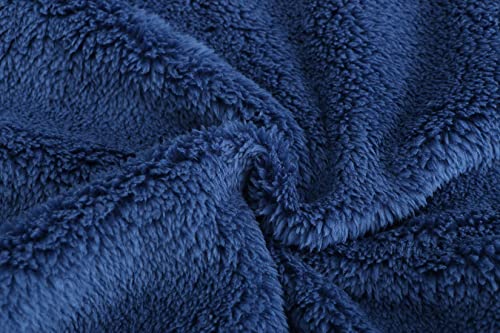 Image of Boys Girls Soft Fleece Sherpa Full-zip Jacket