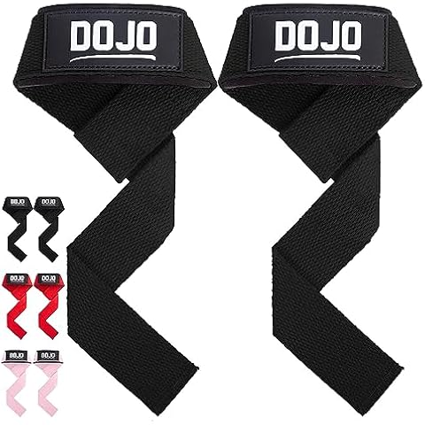 Dojo Cotton Neoprene Weight Lifting Straps Cover