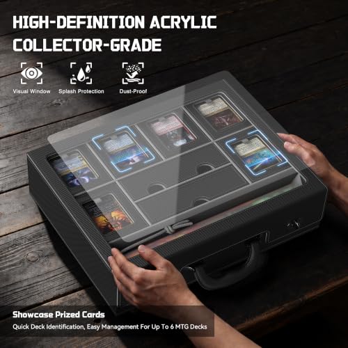 Image of Kabinka MTG Commander Deck Box, Modular 9-in-1 TCG Card Storage Box