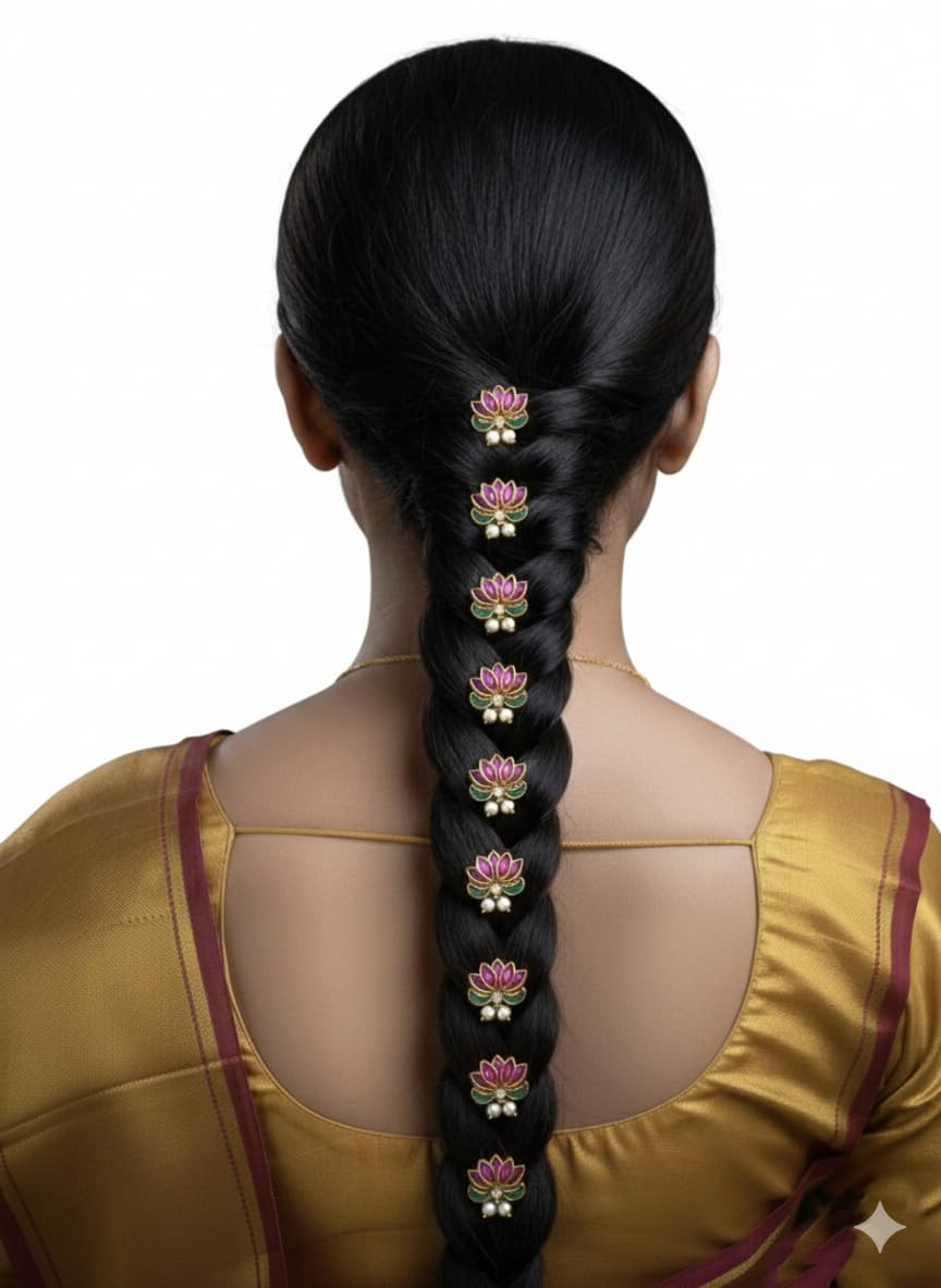 Lotus u pin hair accessory